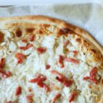 Rezept für elsässische Flammkuchen (Flammkuchen) 2 flammekueche recette alsace 1