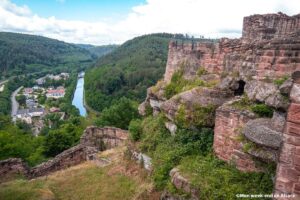 lutzelbourg-vue- chateau